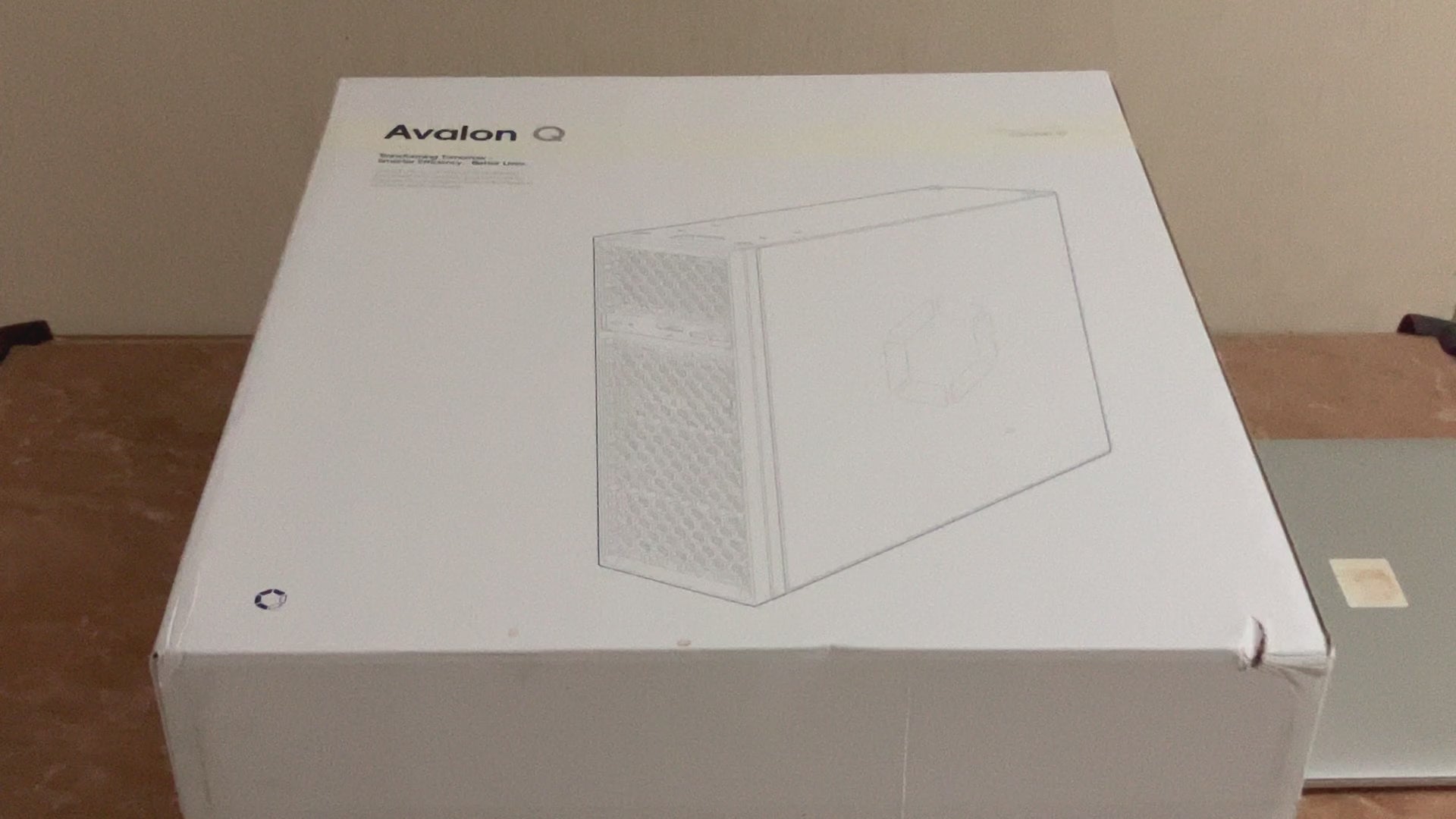 New Canaan Avalon Q 90T BTC Bitcoin Miner 110V 220V 1674W Quiet Home Crypto Asic Miner with PSU